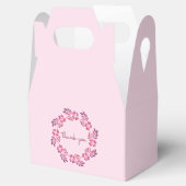 Retro Floral Crown - Danke Geschenkschachtel (Geöffnet)