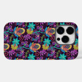 Retro Floral Design farbige Glasperlen sehen aus Case-Mate iPhone Hülle (Rückseite (Horizontal))