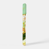 Retro Floral Foto Personalisiert iPhone 15 Hülle (Rechte Seite)