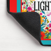 Retro Floral Inspiration Mousepad (Ecke)