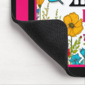 Retro Floral Inspiration Mousepad (Ecke)