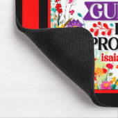 Retro Floral Inspiration Mousepad (Ecke)