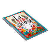 Retro floral Inspiration Notizblock (Rechte Seite)