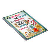 Retro floral Inspiration Notizblock (Rechte Seite)