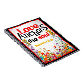 Retro floral Inspiration Notizblock (Rechte Seite)