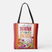 Retro floral Inspiration Tasche (Rückseite)