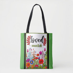 Retro floral Inspiration Tasche