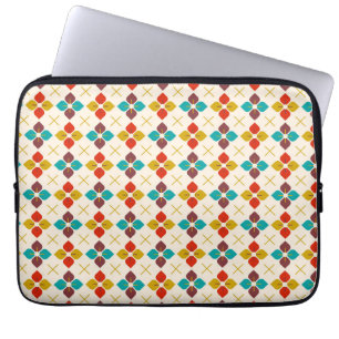 Retro Floral Laptopschutzhülle