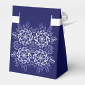 Retro Floral Mandala Geschenkschachtel (Rückseite)