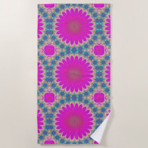 Retro Floral Mandala Psychedelic Blume Power