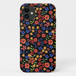 Retro Floral Miniprint Custom iPhone 5/5s Fall Case-Mate iPhone Hülle