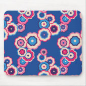 Retro Floral Mousepad (Vorne)