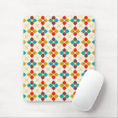 Retro Floral Mousepad (Mit Mouse)