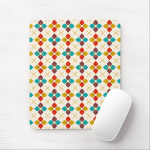 Retro Floral Mousepad