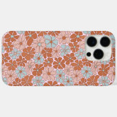 Retro Floral Nahtloses Muster Case-Mate iPhone Hülle (Rückseite (Horizontal))