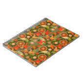 Retro floral - notizblock (Linke Seite)