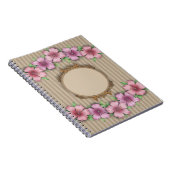 Retro, floral notizblock (Rechte Seite)