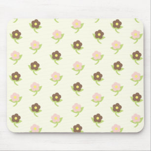 Retro Floral Nr. 1 Mousepad