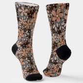 Retro floral pattern. socken (Gewinkelt)