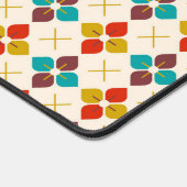 Retro Floral Schreibtischunterlage (Ecke)