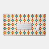 Retro Floral Schreibtischunterlage (Tastatur & Maus)
