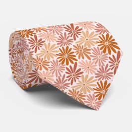 Retro Floral Spring Garden Neck Tie Krawatte