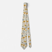 Retro Floral Spring Garden Neck Tie Krawatte (Vorderseite)