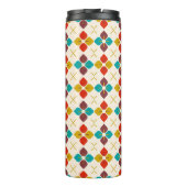 Retro Floral Thermosbecher (Rückseite)