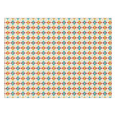 Retro Floral Tischdecke (Vorderseite (Horizontal))