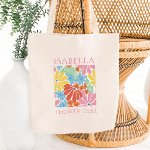 Retro Floral Wedding Bag - Niedliches, maßgeschnei Tragetasche