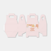 Retro Floral Young Wild Three Geschenkschachtel (Ungefaltet)