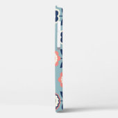 Retro Floral: Zeitloser Musterarm Case-Mate iPhone Hülle (Rückseite / Links)
