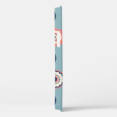 Retro Floral: Zeitloser Musterarm Case-Mate iPhone Hülle (Rückseite / Rechts)