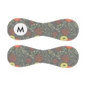 Retro-florales Monogramm Muster 2 Baseball (Paneele)
