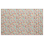 Retro, florales Retro Stoff (Yard (91,4 cm))