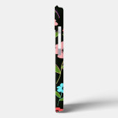 Retro Florals Case-Mate iPhone Hülle (Rückseite / Links)