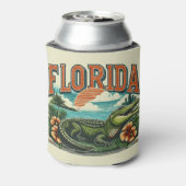 Retro Florida Alligator Dosenkühler (Kanne Rückseite)