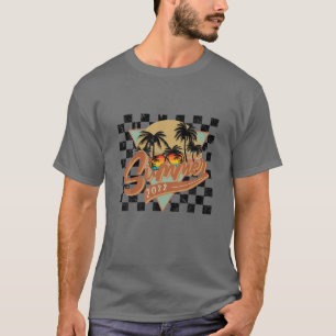 Retro Florida Beach 2022 Matching Family Vacation T-Shirt