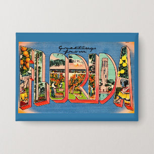 Retro Florida Button