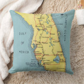 Retro Florida Postcard Pillow Kissen (Decke)