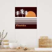 Retro Florida Poster (Küche)