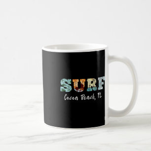 Retro-Florida-Strand-Surfer Retro-Surfing-Welle Ri Kaffeetasse