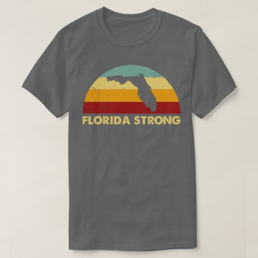 Retro Florida Strong T-Shirt (Design vorne)