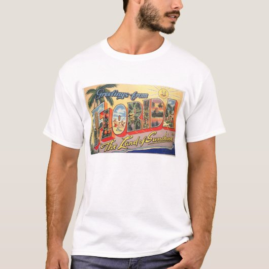 Retro Florida T-Shirt (Vorderseite)