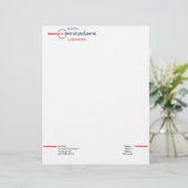 Retro Flottenadmiral-Hotel Briefbogen (Stehend Vorderseite)