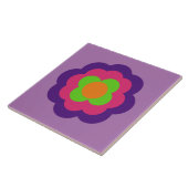 Retro Flower Flowers Blumen Muster 70er 70ies 70s Fliese (Seite)