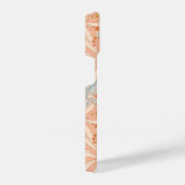 Retro Flower Garden Muster iPhone Hülle (Rechte Seite)