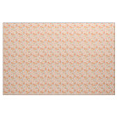 Retro Flower Garden Muster Stoff (Yard (91,4 cm))