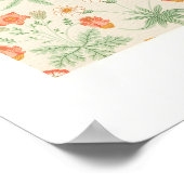 Retro Flower Poster (Ecke)