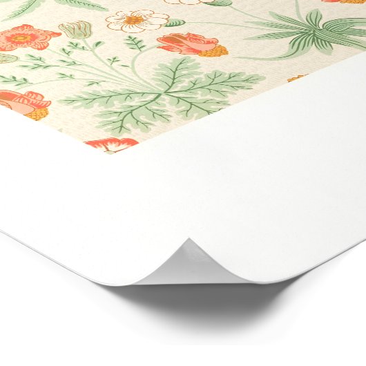 Retro Flower Poster (Ecke)